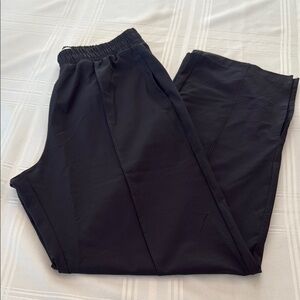 Abercrombie & Fitch Black Sweatpants with Elastic Waist/size Small